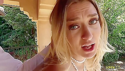 Outdoor lesbian sex with a big black dick in hot porn video