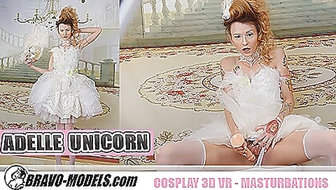 Horny blonde with tattoos masturbates on the couch