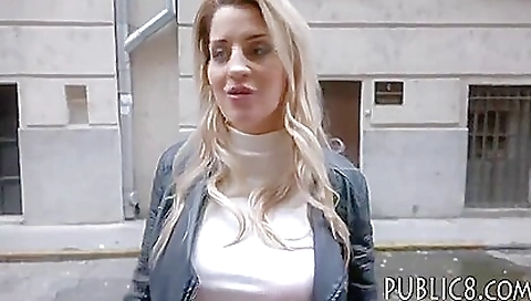 Eurobabe Gets Her Pussy Nailed In A Room For Some Money