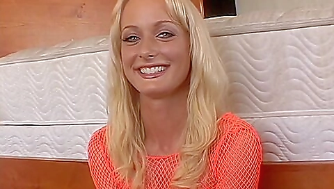 Two horny girls in an anal gangbang in a group sex video