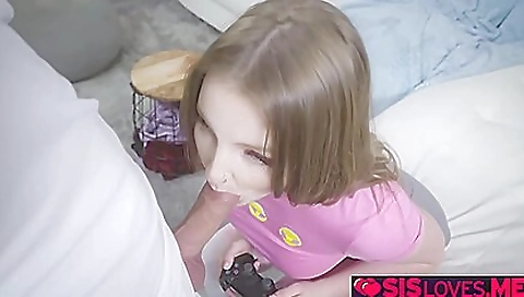 Stepsister Gets Assisted By Her Stepbrother In Anything