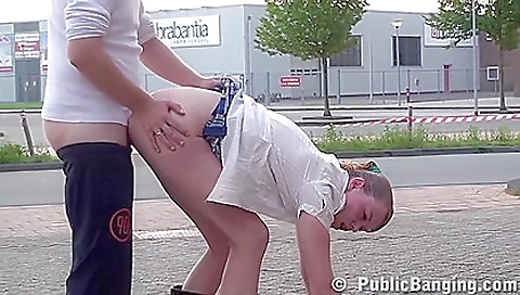 Sexy brunette 18+ in the park in sexy public videos