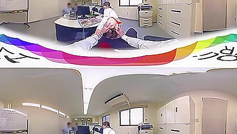 Asian porn star gets slapped in office by a powerful boss