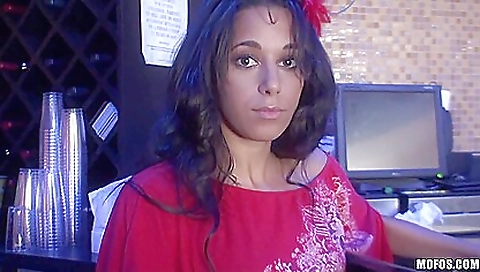 Brunette amateur video with a hot guy licking her pussy