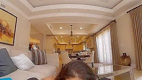 Latina hottie gets fucked in doggy pose in vr porn