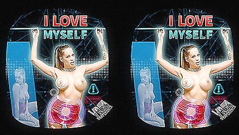 Beautiful brunette in a tattooed vagina in vr porn video