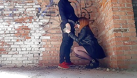 Fucking Guys Ass In An Abandoned Building (pegging)