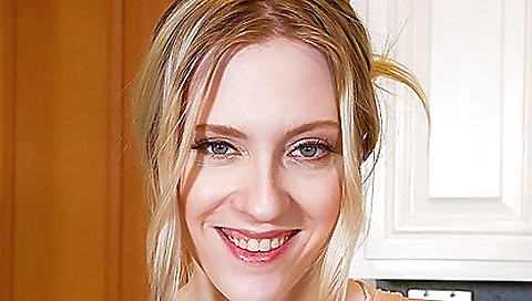 Barely dressed girl is fucked in machine by a hot dude