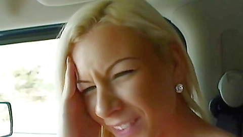 Blonde is sucking and fucking a nice and hairy man