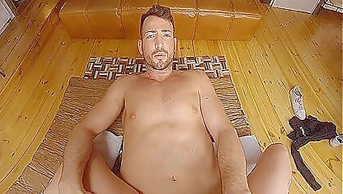 Sexy brunette and her lover play with vr pornography